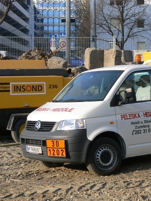 Betankung direkt auf der Baustelle