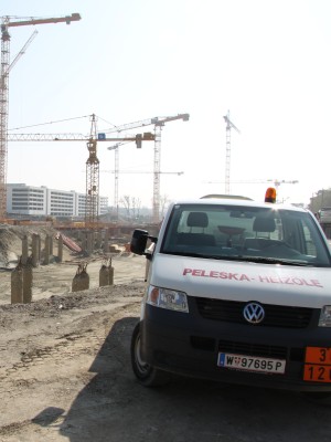Baustelle WU-Wien